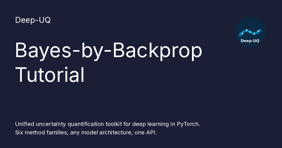 Bayes-by-Backprop Tutorial - Deep-UQ
